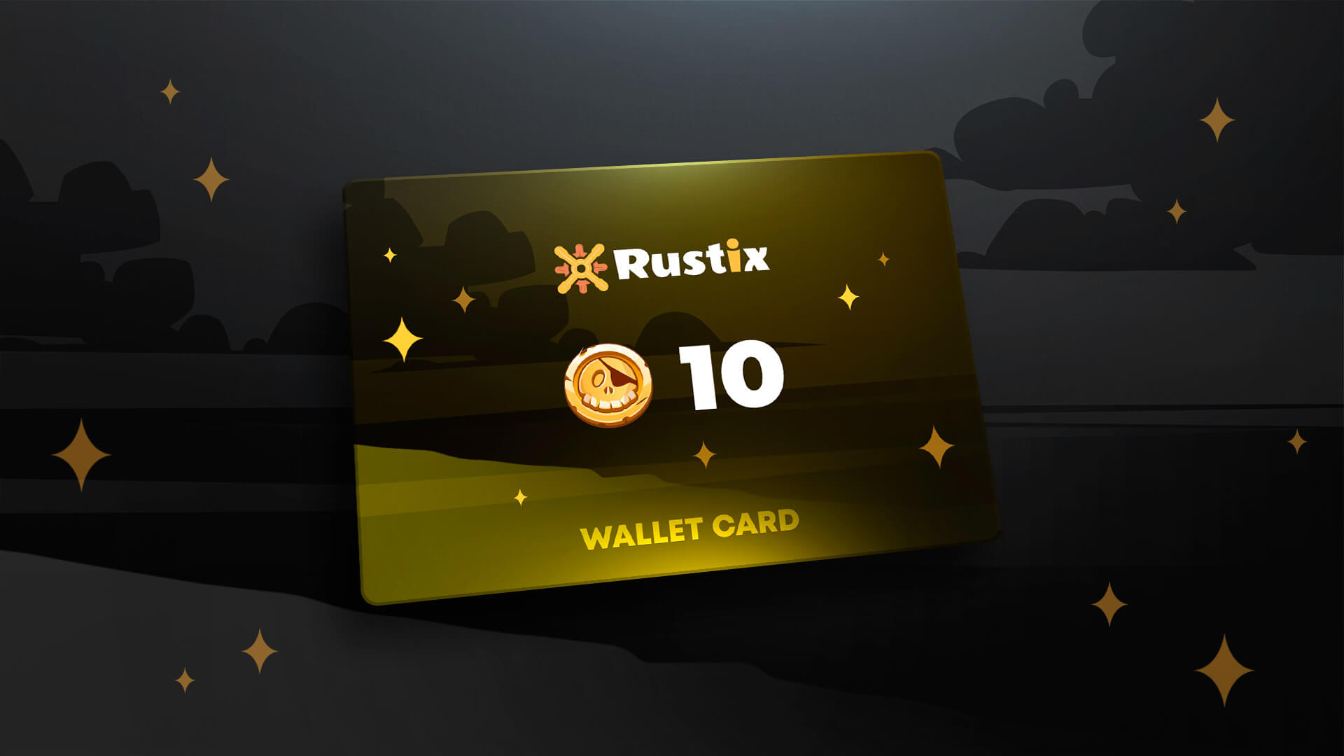 Rustix.io 10 USD Wallet Card Code, $11.3