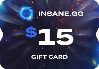 Insane.gg Gift Card $15 Code, $17.36
