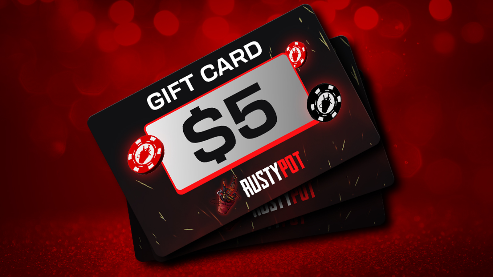 RustyPot $5 Grub Bucks Giftcard, $5.25