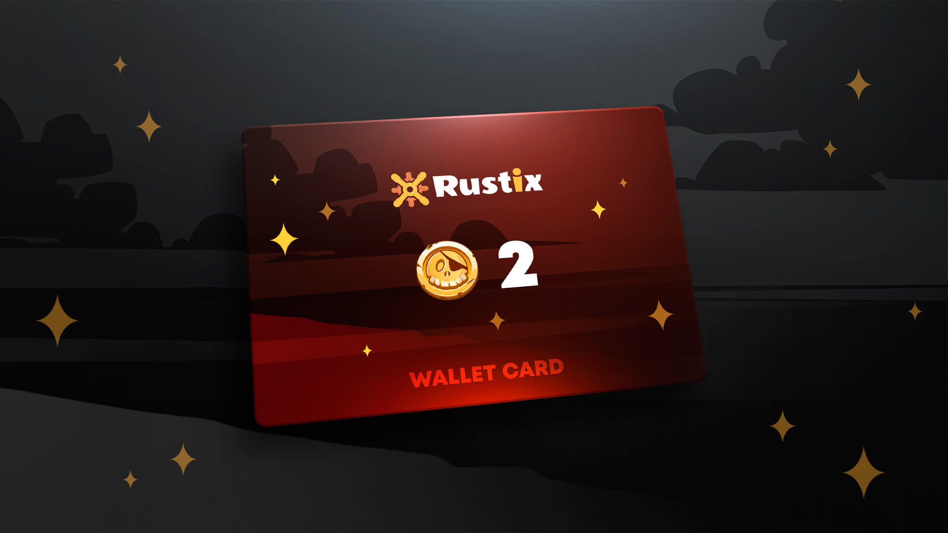 Rustix.io 2 USD Wallet Card Code, $2.26