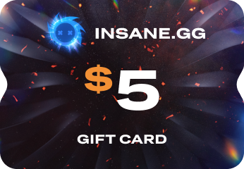 Insane.gg Gift Card $5 Code, $5.9