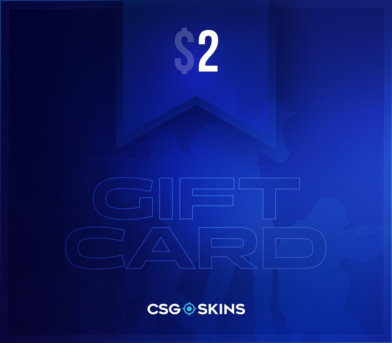 CSGO-Skins $2 Gift Card, $2.2