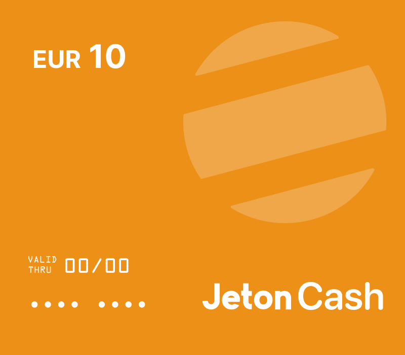 JetonCash Card €10, $12.94