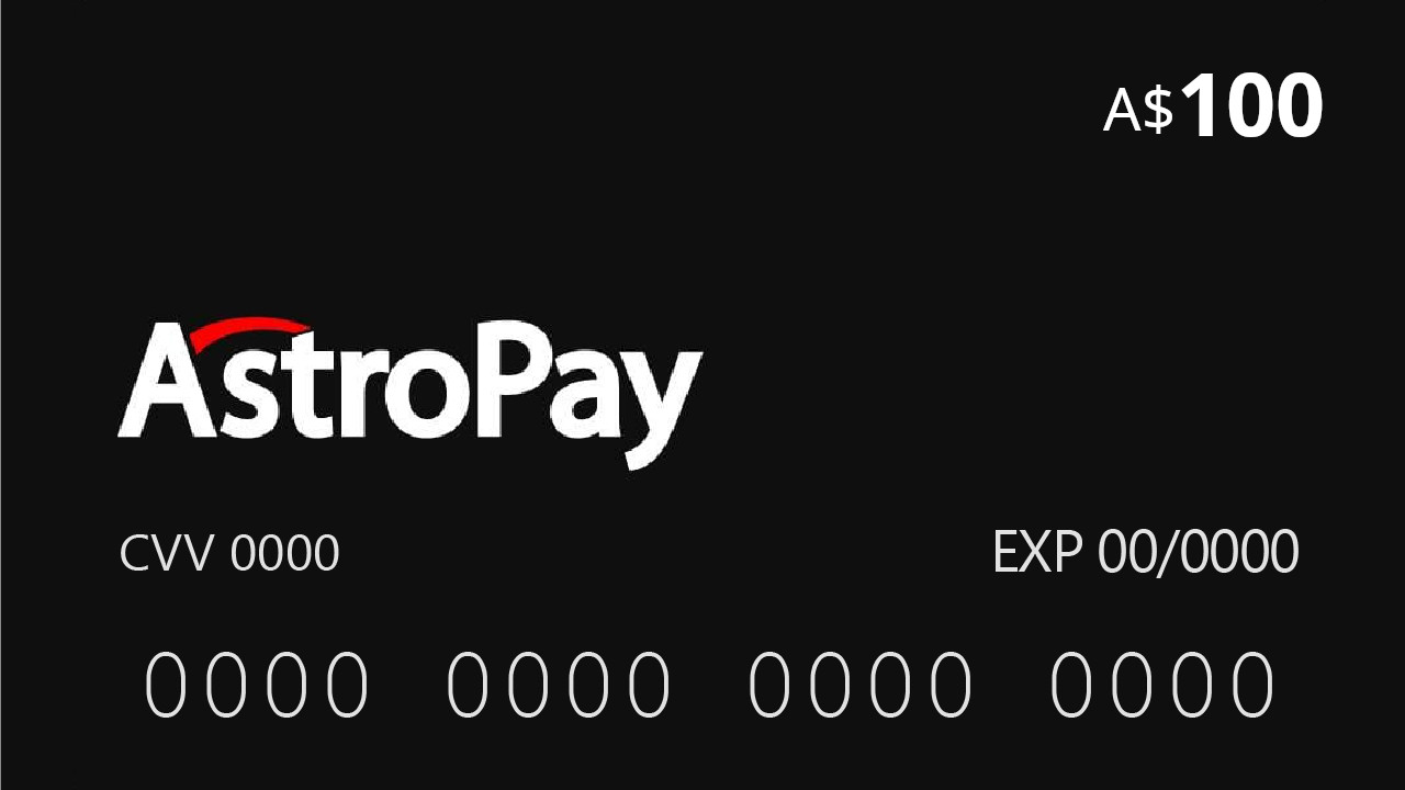 Astropay Card A$100 AU, $75.07