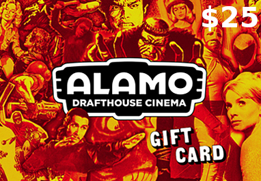 Alamo Drafthouse Cinema $25 Gift Card US, $16.95