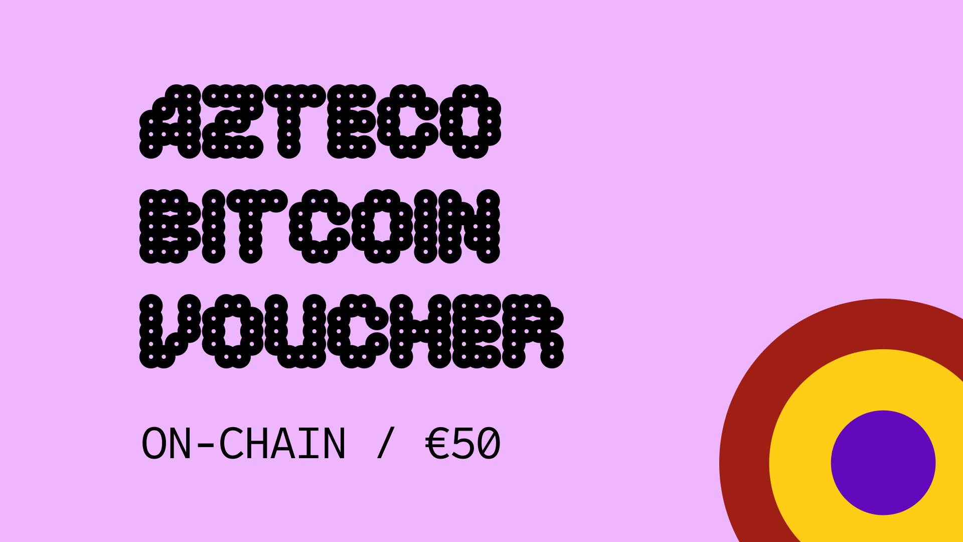 Azteco Bitcoin On-Chain €50 Voucher, $56.5
