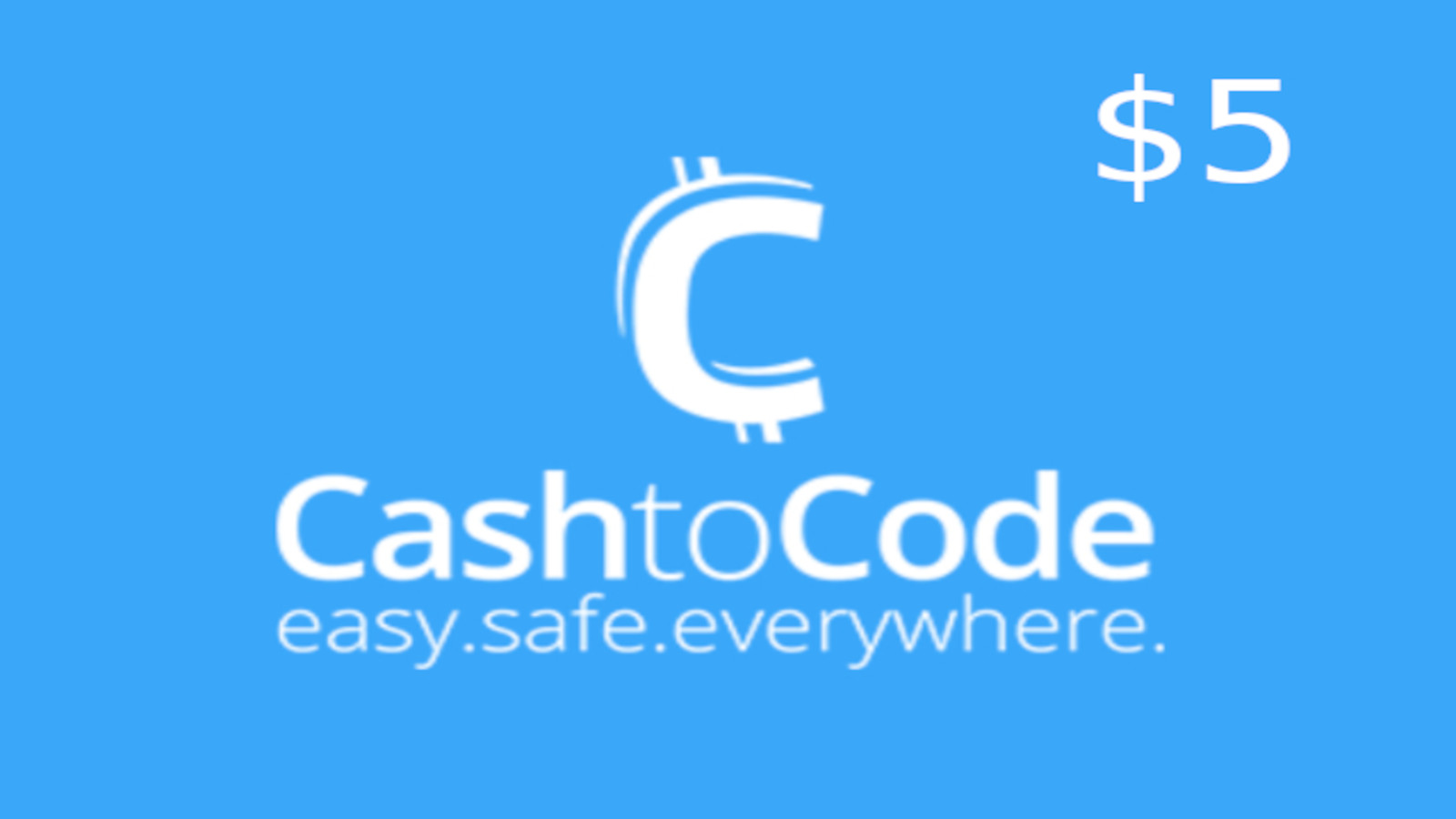 CashtoCode $5 Gift Card US, $5.98