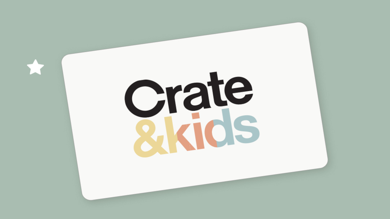 Crate & Kids $50 Gift Card US, $61.84