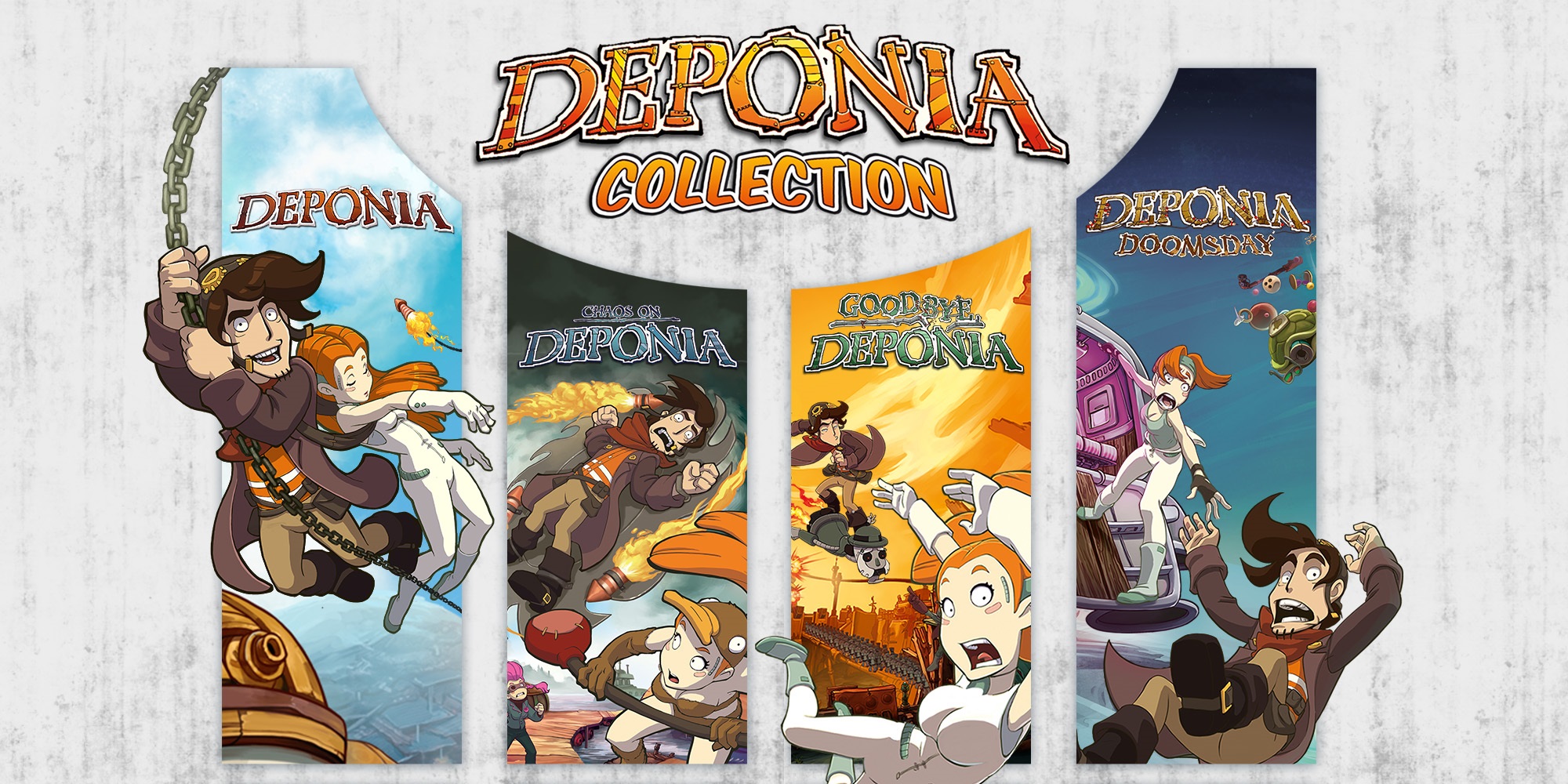 Deponia Full Scrap Collection Steam CD Key, $7.9