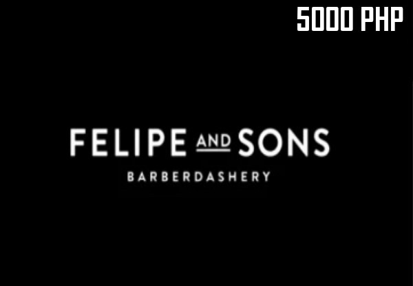 Felipe and Sons ₱5000 PH Gift Card, $104.07