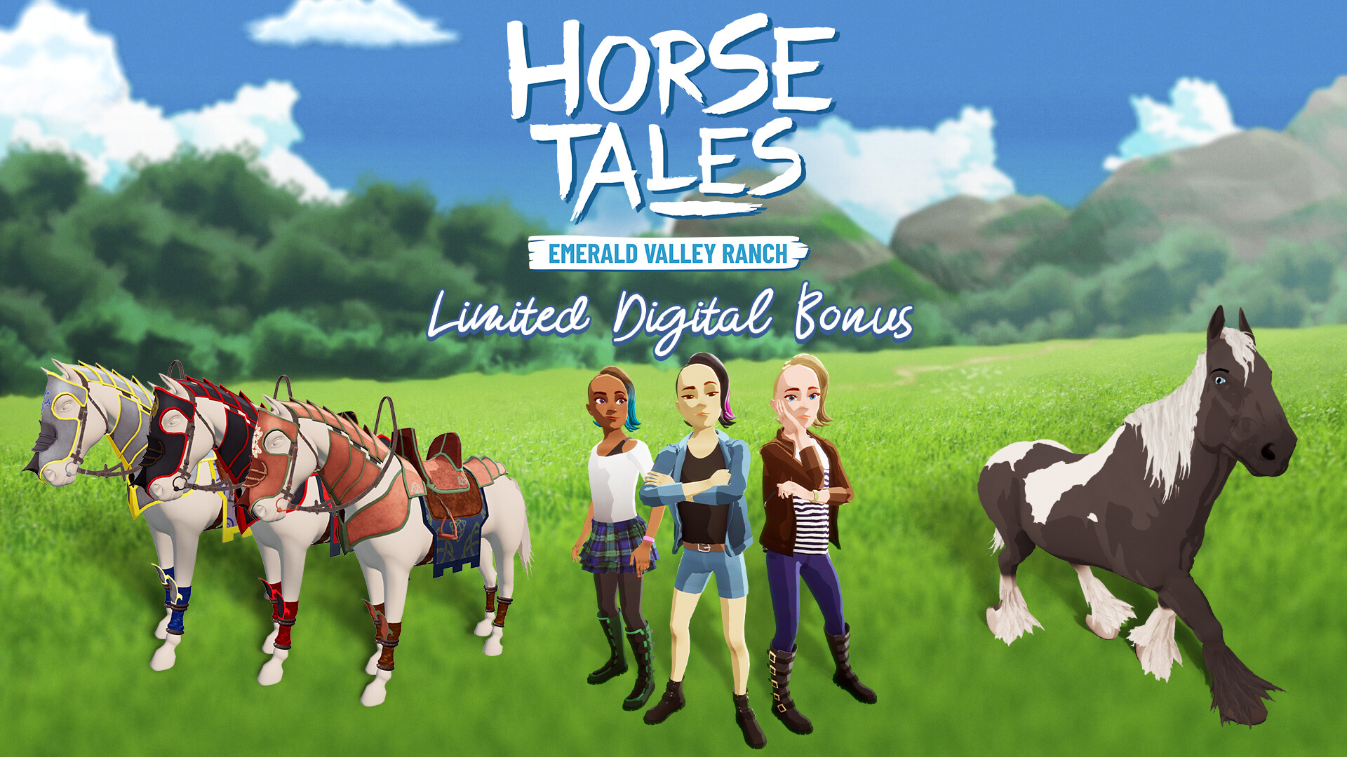 Horse Tales: Emerald Valley Ranch - Limited Digital Bonus DLC EU PS4 CD Key, $3.38