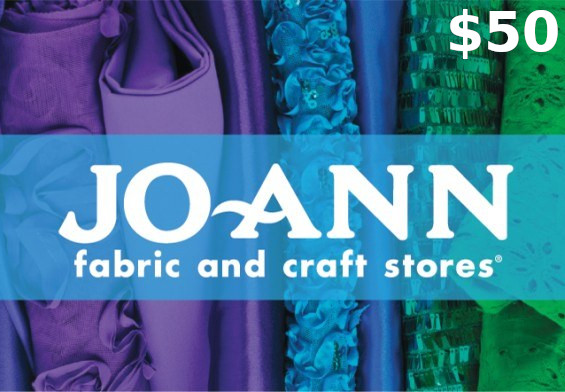 JoAnn Fabrics $50 Gift Card US, $58.38