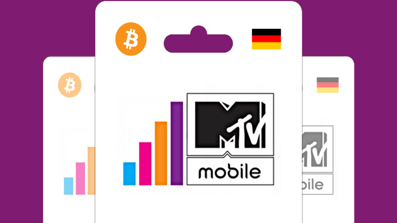 MTV Mobile €15 Mobile Top-up DE, $16.92