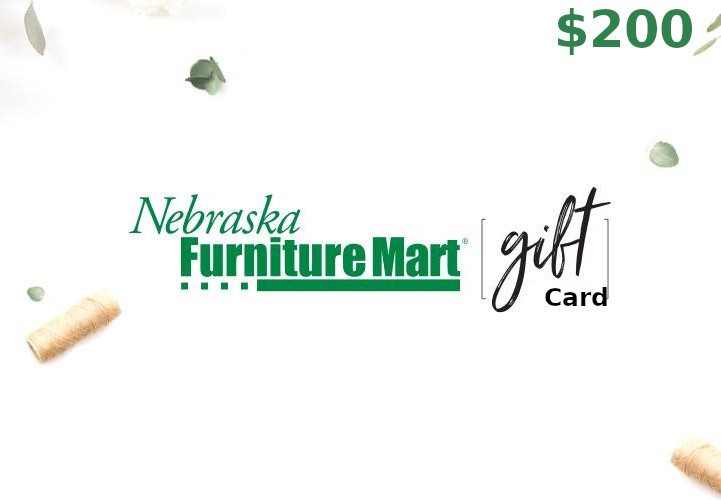 Nebraska Furniture Mart $200 Gift Card US, $111.87