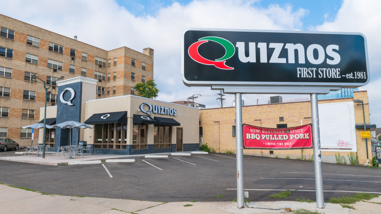Quizno's $50 Gift Card US, $58.38