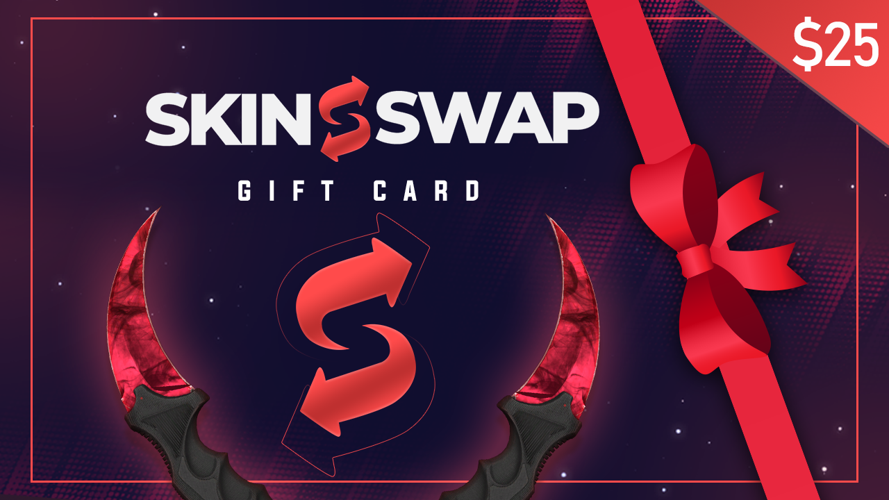 SkinSwap $25 Balance Gift Card, $21.54