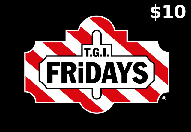 T.G.I. Fridays $10 Gift Card US, $7.91