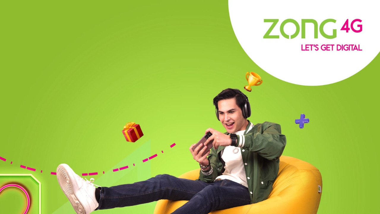 Zong 100 PKR Mobile Top-up PK, $0.99