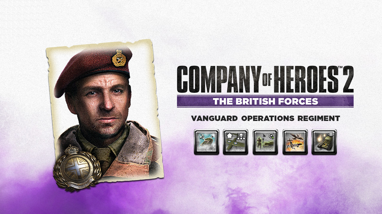 Company of Heroes 2 - British Commander: Vanguard Operations Regiment DLC Steam CD Key, $0.78