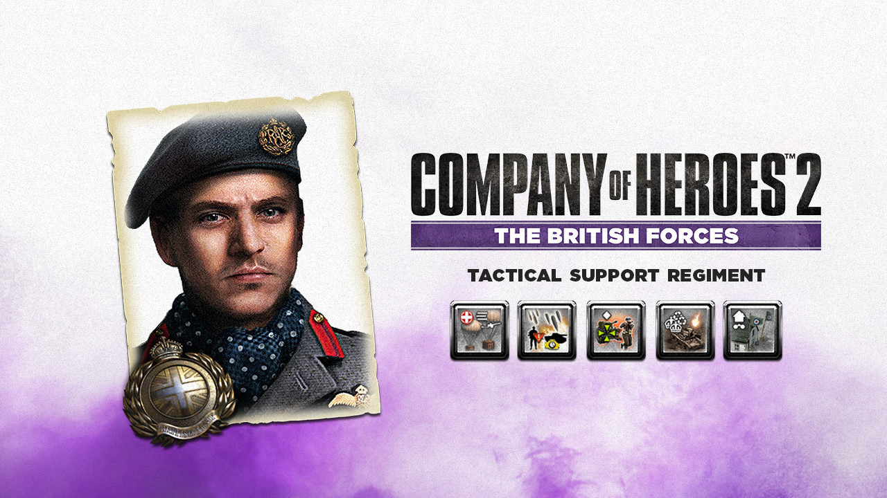 Company of Heroes 2 - British Commander: Tactical Support Regiment DLC Steam CD Key, $0.78