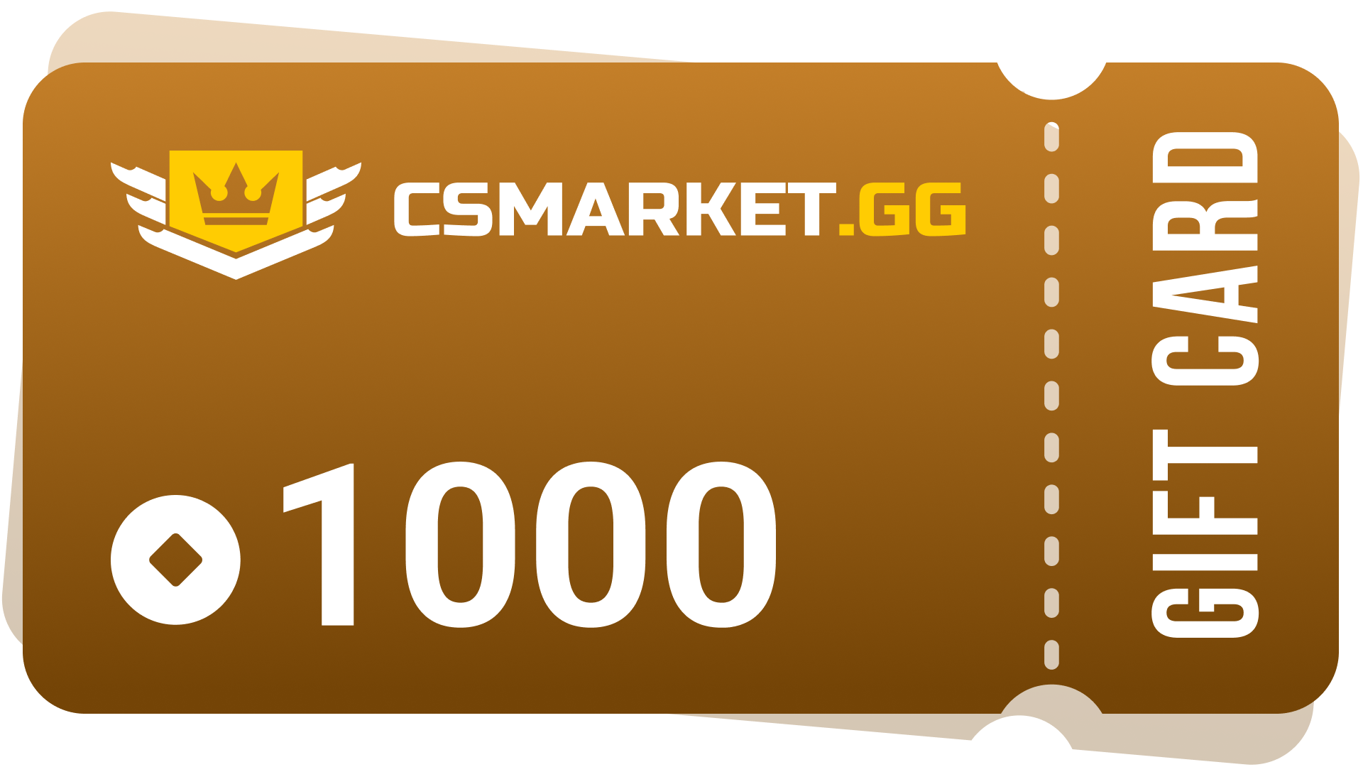CSMARKET.GG 1000 Gems Gift Card, $669.33