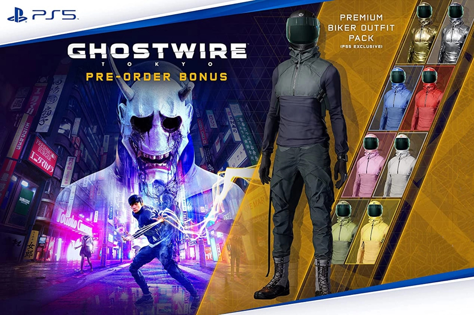 GhostWire: Tokyo - Premium Biker Outfit Pack DLC EU PS5 CD Key, $4.51