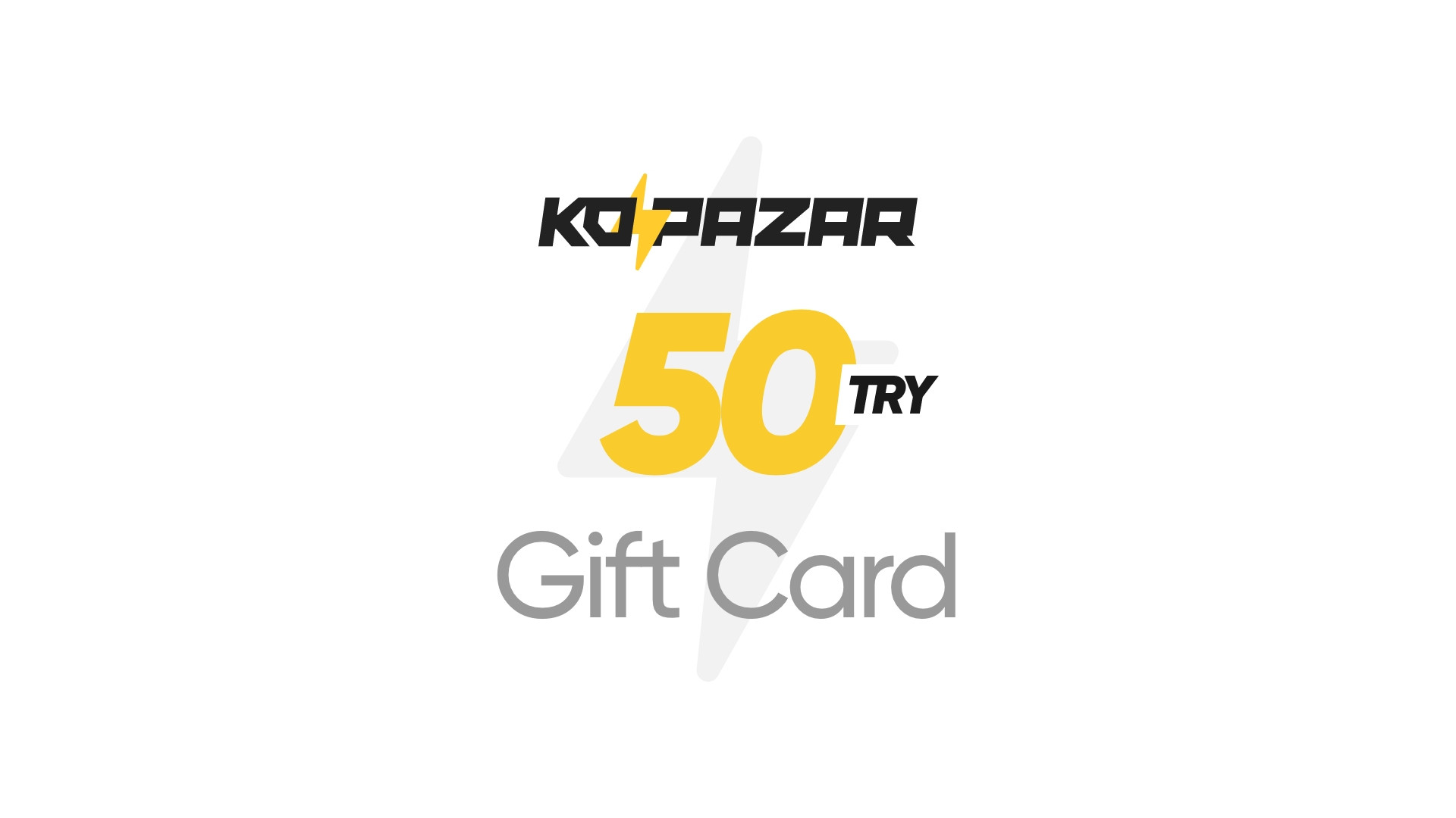 Kopazar 50 TRY Gift Card, $2.09