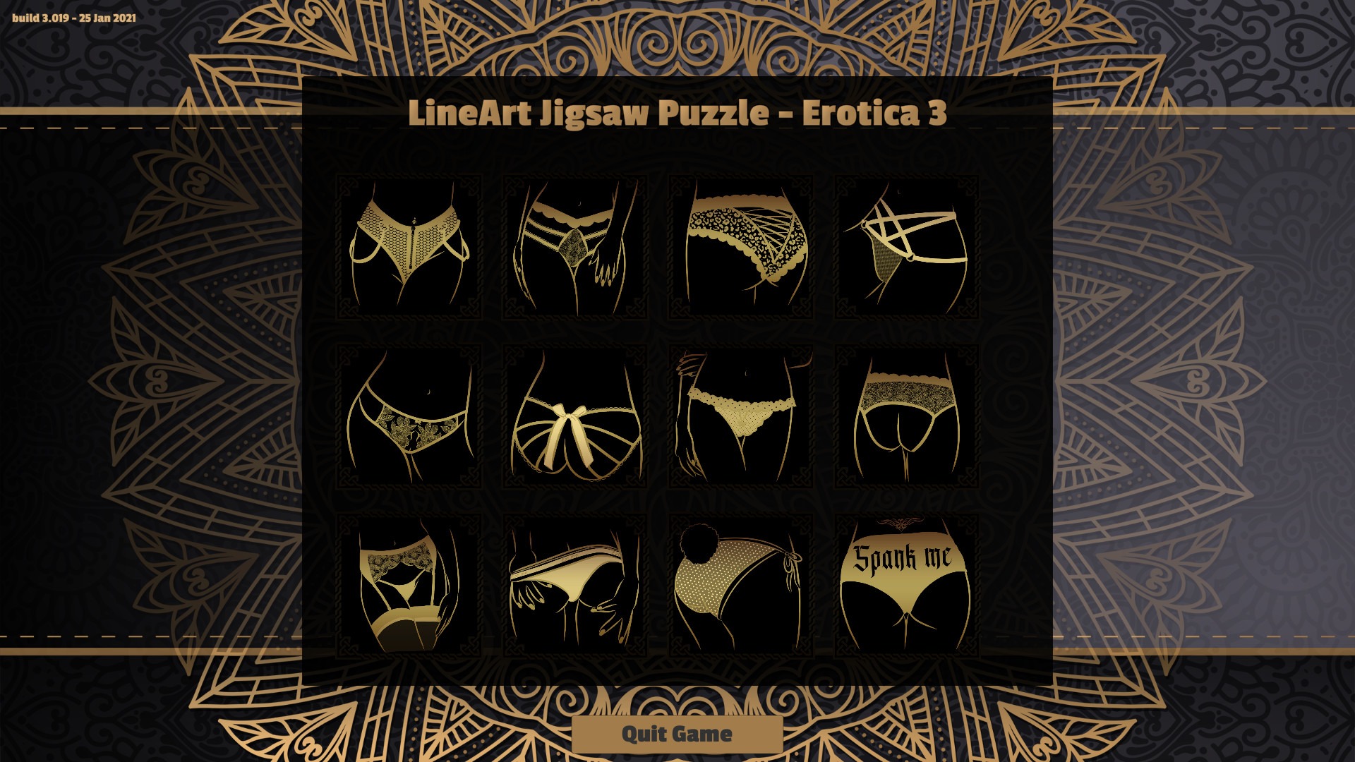 LineArt Jigsaw Puzzle - Erotica 3 + ArtBook DLC Steam CD Key, $0.25