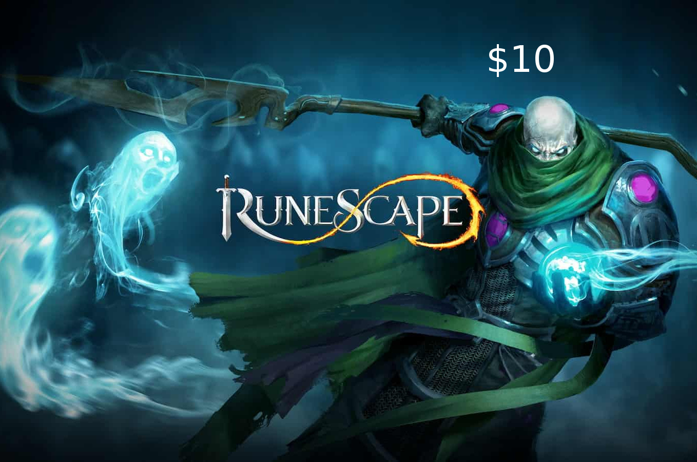 Runescape $10 Prepaid Game Card, $10.11