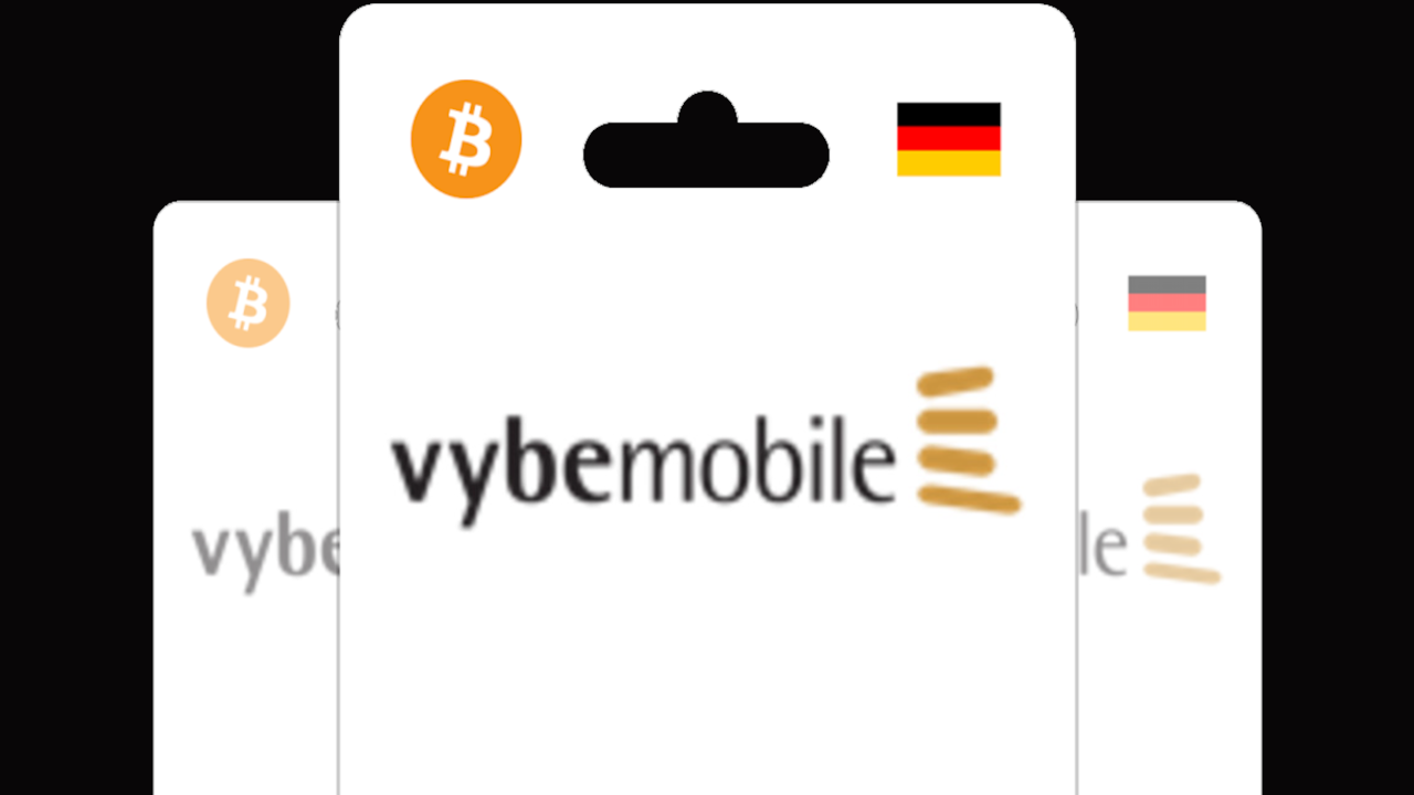 Vybe Mobile €15 Mobile Top-up DE, $17.01