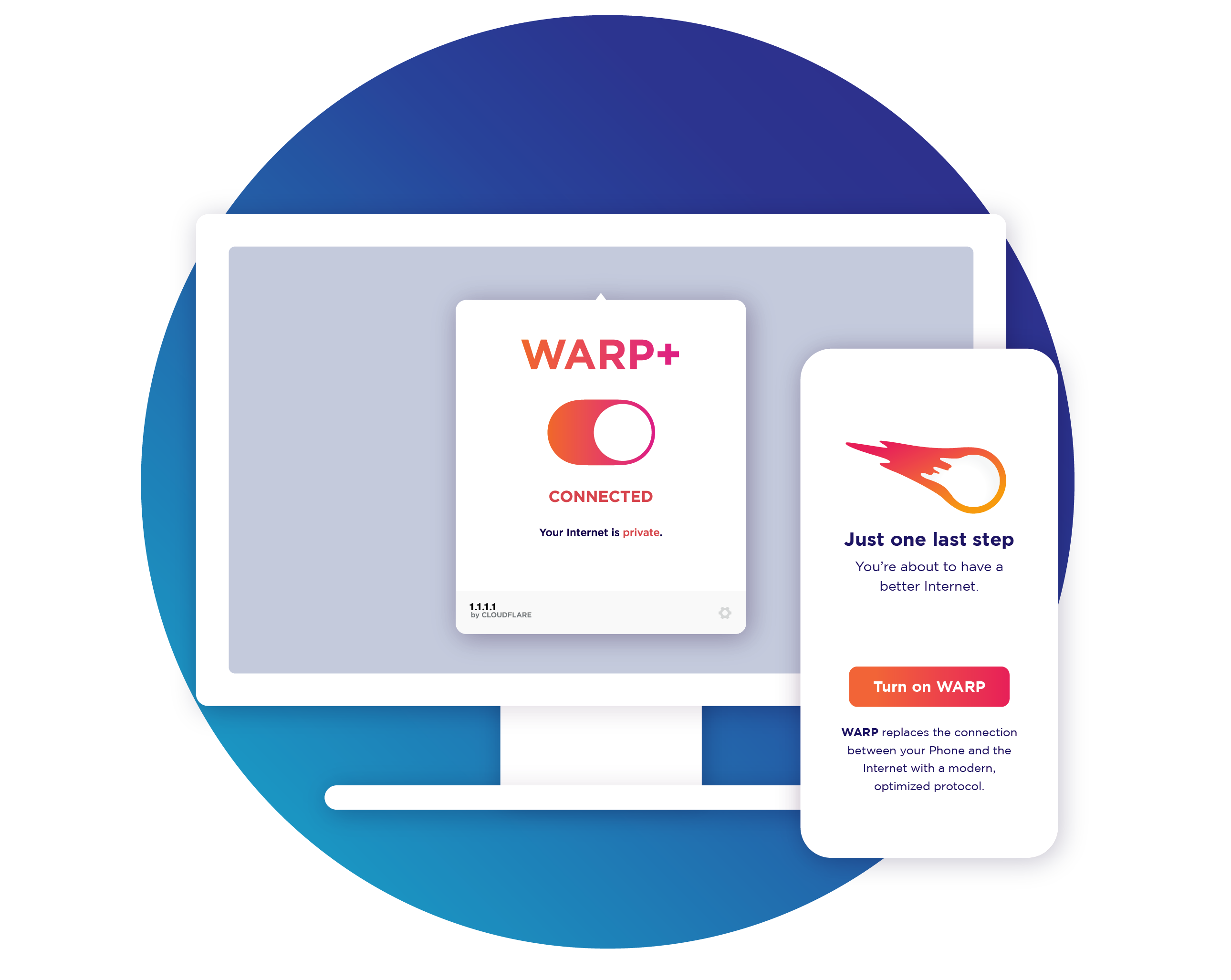 Cloudflare 1.1.1.1 WARP+ VPN Key (Lifetime / 12000 TB / 5 Devices), $1.64