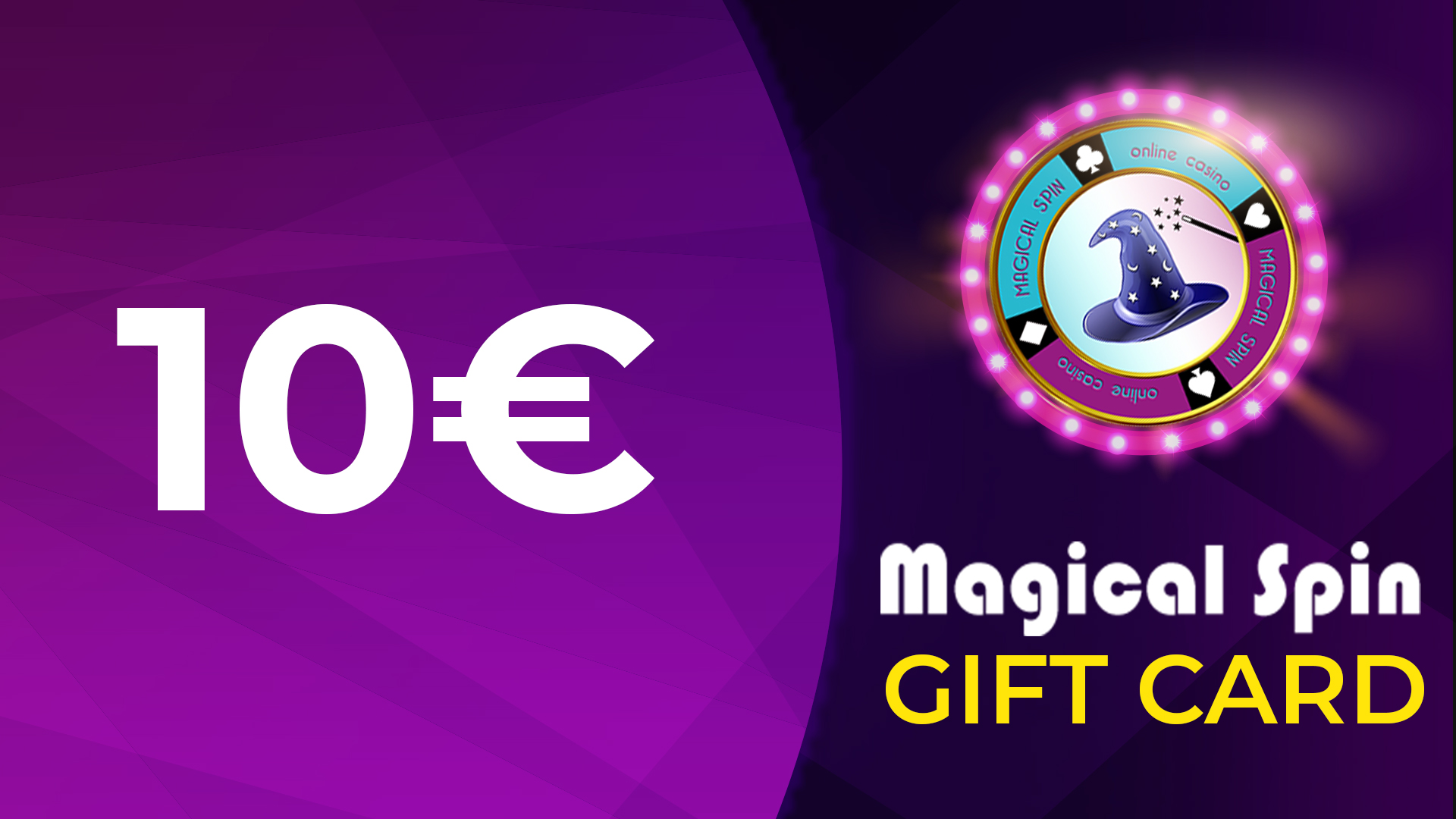 MagicalSpin - €10 Giftcard, $10.99