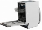 GALATEC BDW-S4502 Opvaskemaskine smal indbygget fuldt