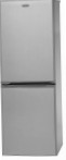 Bomann KG320 silver Fridge refrigerator with freezer