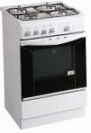 Indesit KJ 1G2 (W) Stufa di Cucina, tipo di forno: gas, tipo di piano cottura: gas