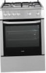 BEKO CSG 62110 DX Fornuis, type oven: gas, type kookplaat: gas