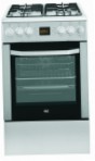 BEKO CSE 52320 DX Kitchen Stove, type of oven: electric, type of hob: gas