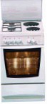 MasterCook KGE 4003 B Кухонная плита, тип духового шкафа: электрическая, тип варочной панели: комбинированная