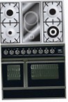 ILVE QDC-90VW-MP Matt Kitchen Stove, type of oven: electric, type of hob: combined