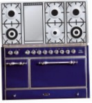 ILVE MC-120FD-MP Blue Kitchen Stove, type of oven: electric, type of hob: gas
