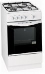 Indesit KJ 3G2 (W) Кухонная плита, тип духового шкафа: газовая, тип варочной панели: газовая