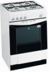 Indesit KJ 6G2 (W) Кухонная плита, тип духового шкафа: газовая, тип варочной панели: газовая