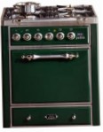ILVE MC-70D-MP Green Kitchen Stove, type of oven: electric, type of hob: gas