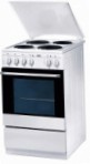 Korting KE 52101 HW Кухонная плита, тип духового шкафа: электрическая, тип варочной панели: электрическая