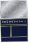ILVE QDCI-90-MP Blue Kitchen Stove, type of oven: electric, type of hob: electric
