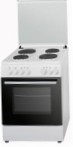 Erisson EE60/60SGV WH Kompor dapur, jenis oven: listrik, jenis hob: listrik