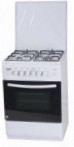 Ergo G6002 W Fornuis, type oven: gas, type kookplaat: gas