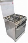 Fresh 60x60 ITALIANO st.st. štedilnik, Vrsta pečice: plin, Vrsta kuhališča: plin