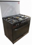 Fresh 90x60 NEW JAMBO st.st štedilnik, Vrsta pečice: plin, Vrsta kuhališča: plin