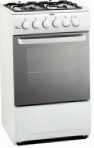 Zanussi ZCG 550 NW 厨房炉灶, 烘箱类型: 电动, 滚刀式: 气体